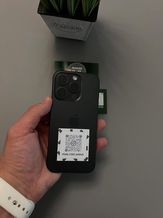 iPhone 15 Pro,256GB,Black!!!Neverlock!Магазин!Гарантия!