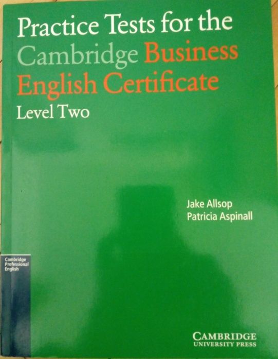 Practice Test for Cambridge Business English Certificate level 2