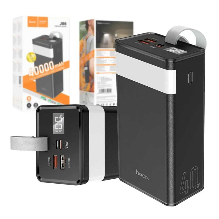 Power bank 40000 mAh Hoco J86 22.5W павербанк Павер Pawer