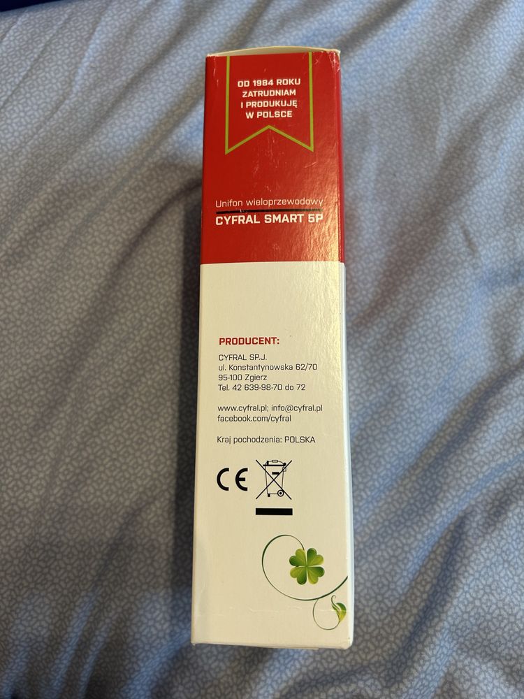 Domofon Unifon wieloprzewodowy Cyfral Smart 5P
