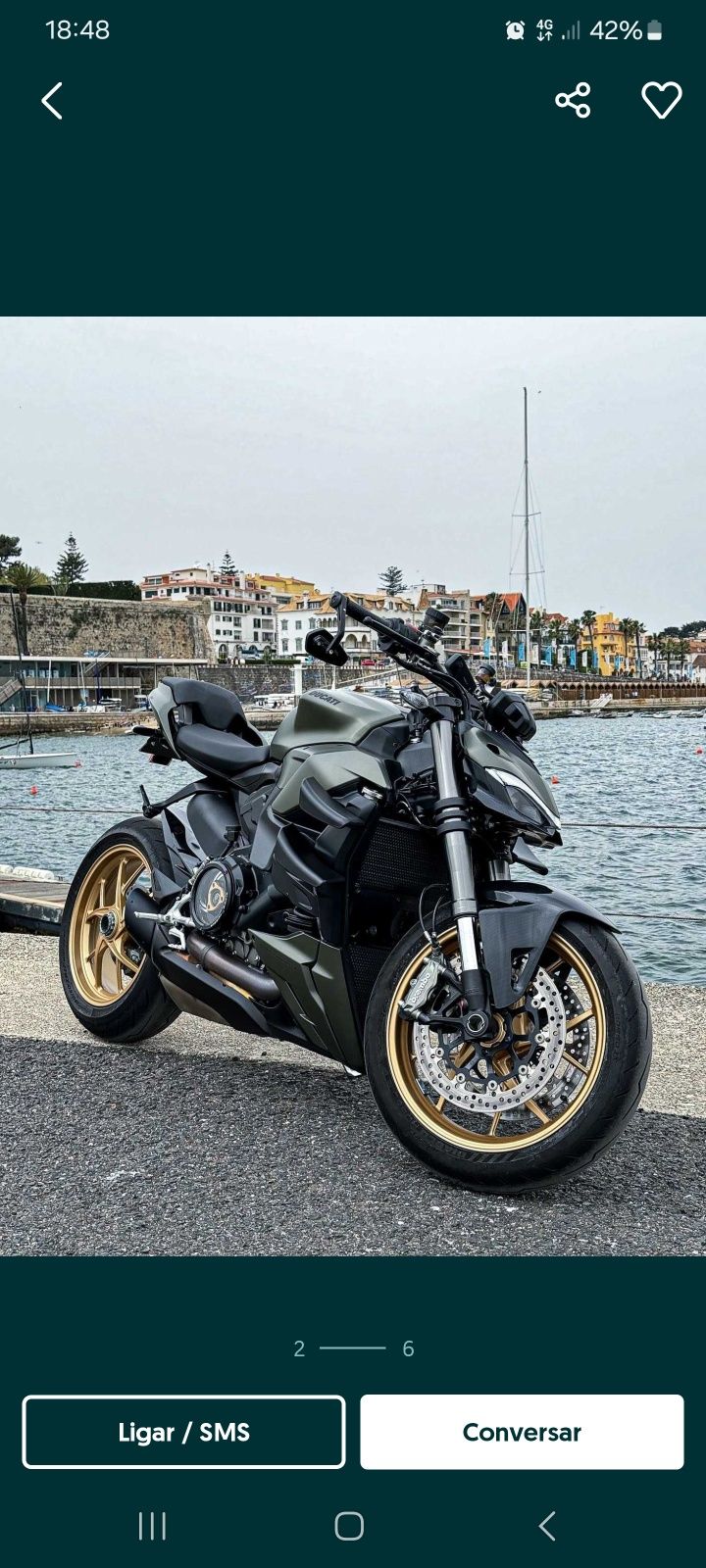 Ducati Streefighter V2 de 2024