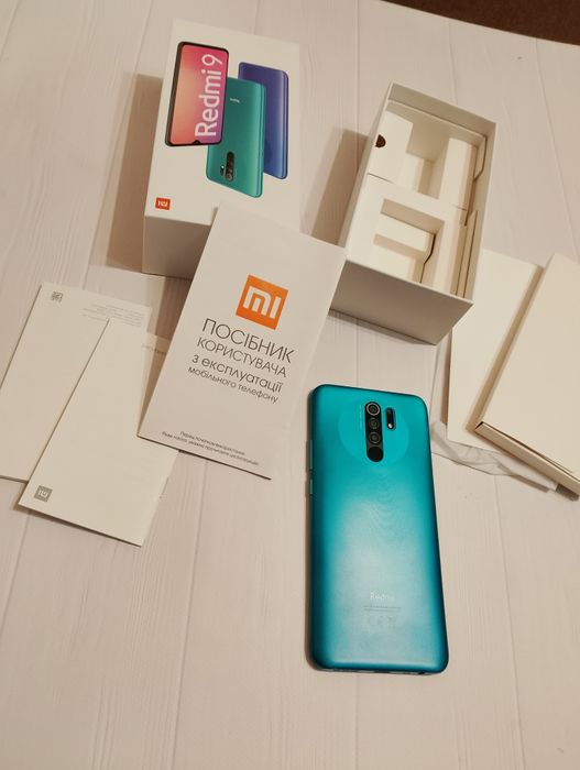 Смартфон Xiaomi Redmi 9 3+0,5/32Gb Рабочий Є тріщіни на дисплеї
