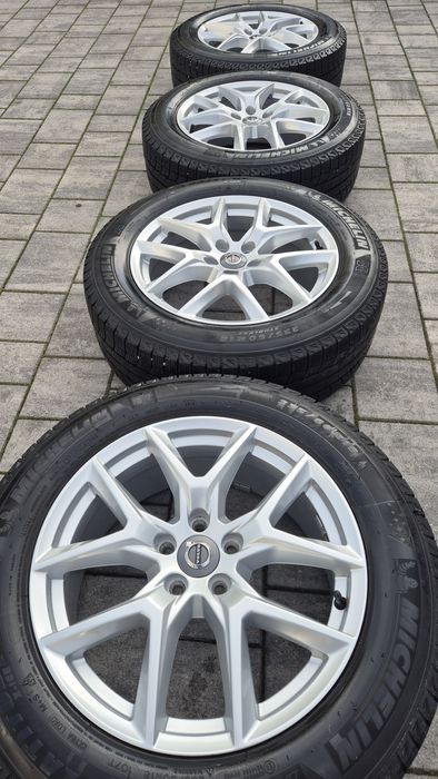 Alufelgi Volvo 5x108 xc60 18cali koła opony ZIMOWE Michelin 235/60 R18