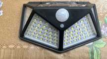 Вуличний світильник з датчиком руху Solar BK 100 LED (3 режими роботи)