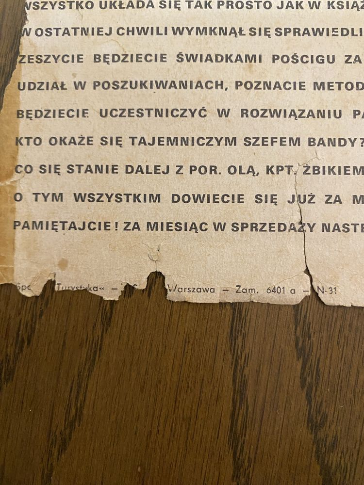 Kapitan Żbik. Ryzyko 2. wyd. 1 r. 1967 Z. Sobala komiks PRL