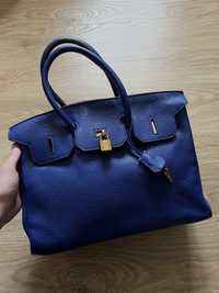 Сумка Hermes birkin blue