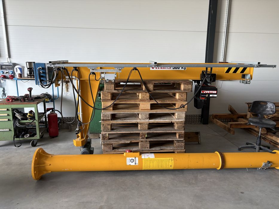 Żuraw Obrotowy vetter super stan  dźwig słupowy suwnica 500kg