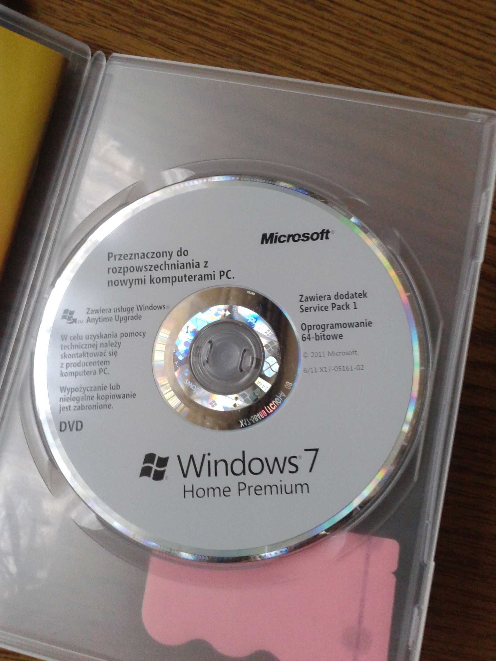 Windows 7 Home Premium 64 bit PL