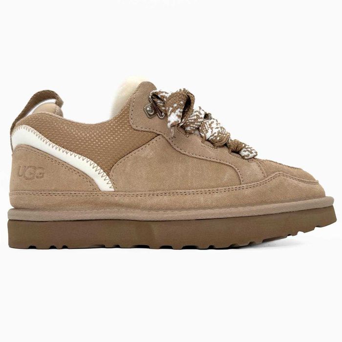 Уггі 36-45 UGG Lowmel Sneaker Light Beige premium угги