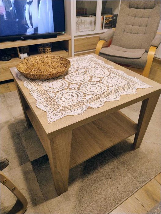 Ława dąb sonoma w dobrym stanie