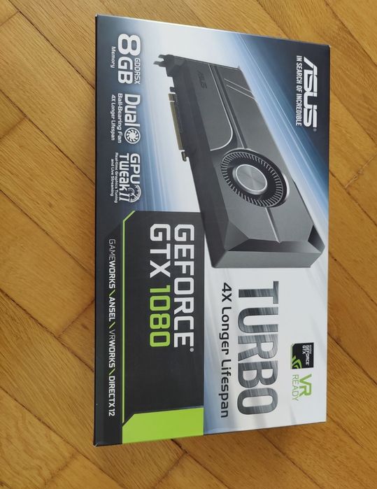 ASUS Gtx 1080 turbo 8GB