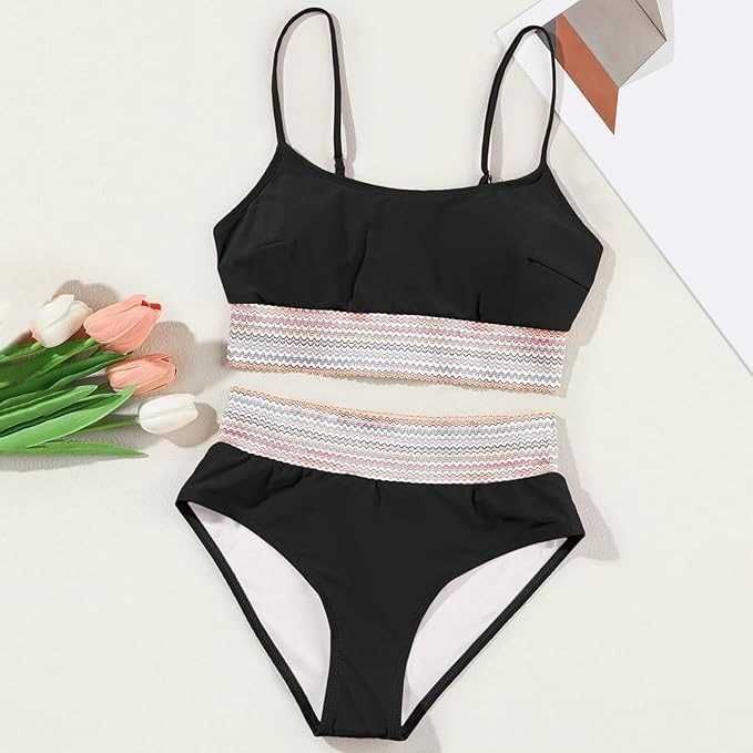 Nowy strój kąpielowy/ dwuczęściowy/bikini/majtki/biustonosz R-L !4082!