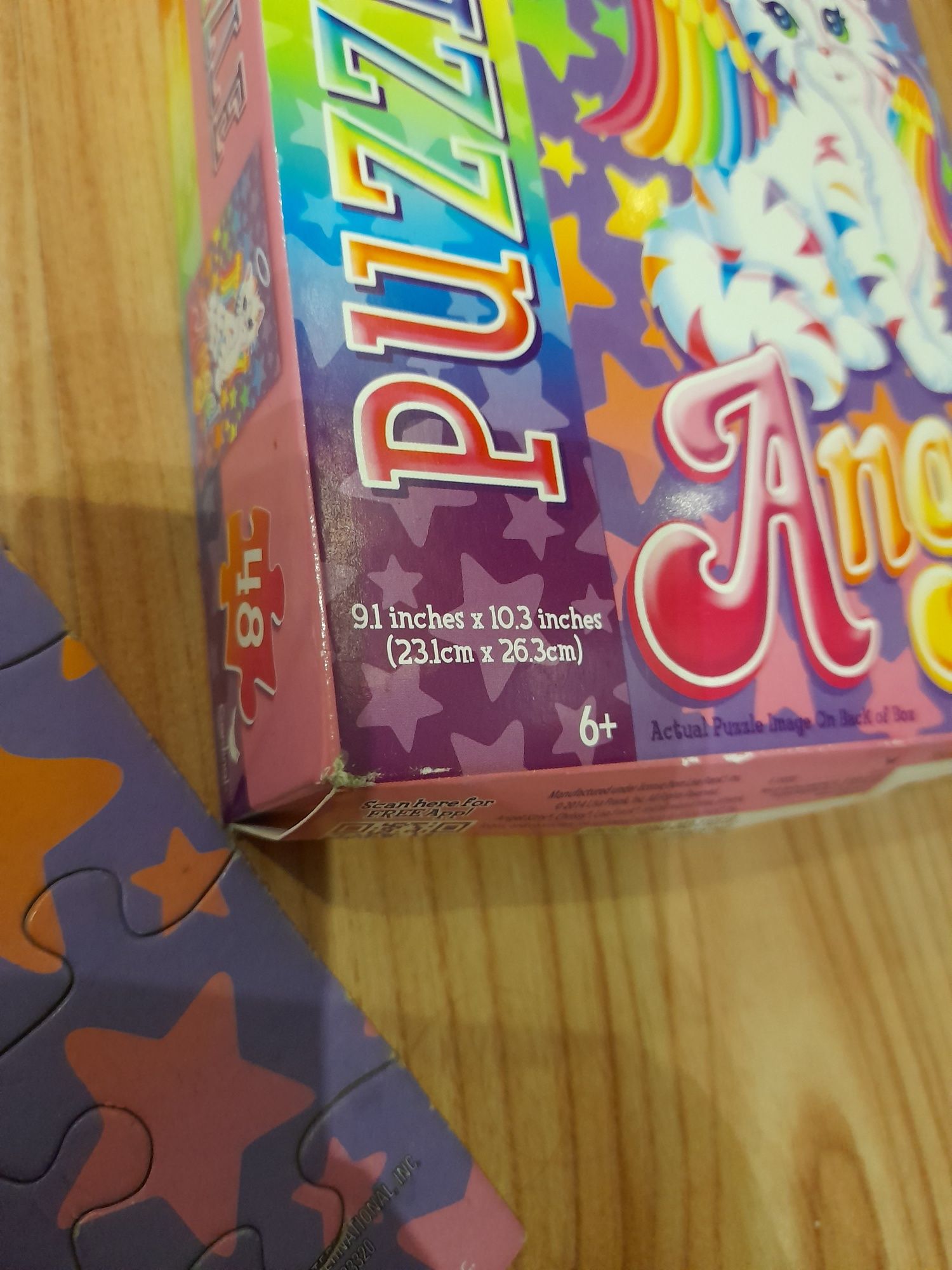 Puzzle 48 elementów dla dziecka kotek Angel