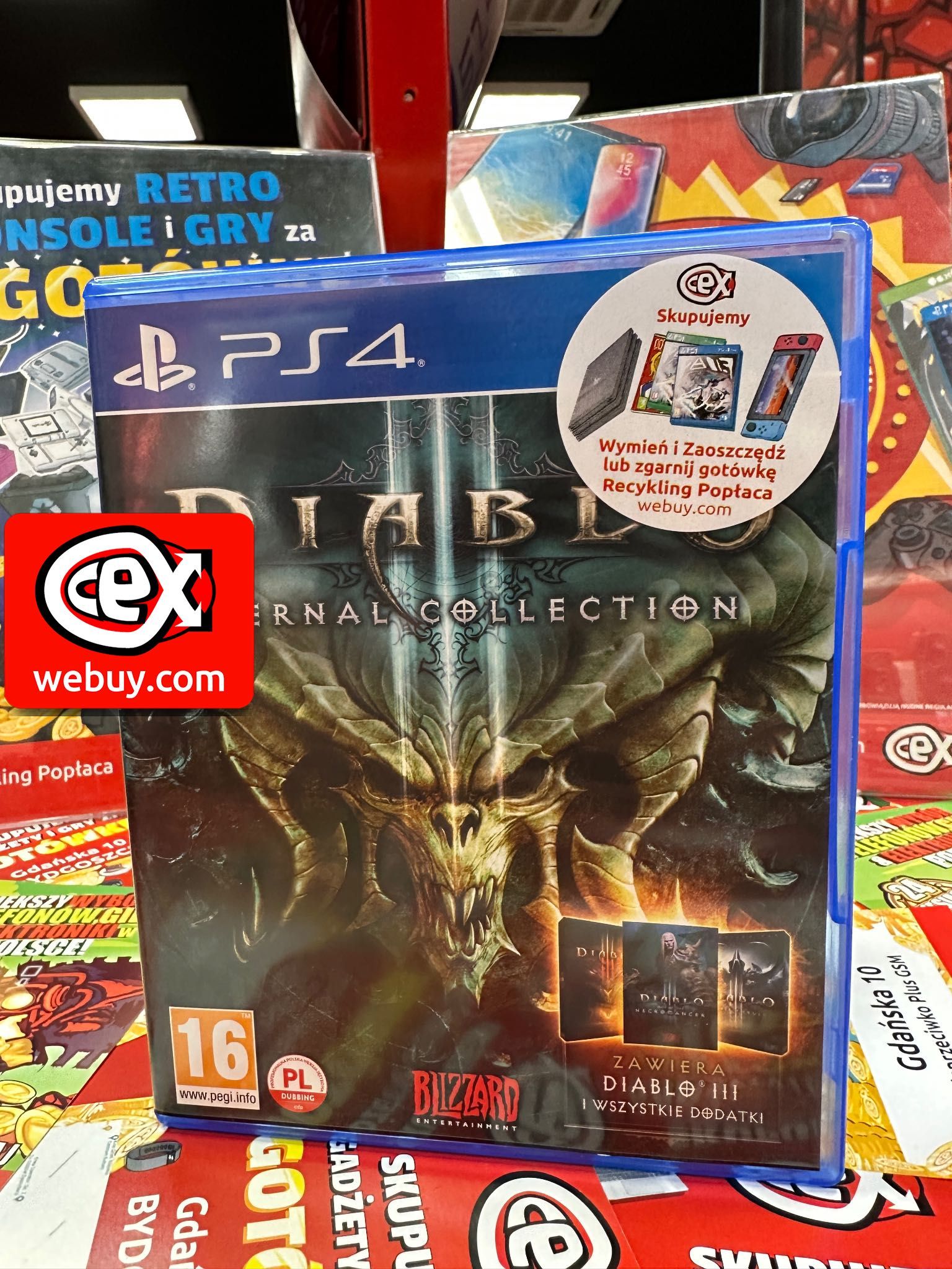 Gra Diablo III Eternal Collection [PS4] CeX Bydgoszcz