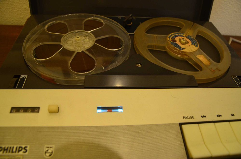 Gravador de Bobines Philips EL 3556A- Válvulas.
