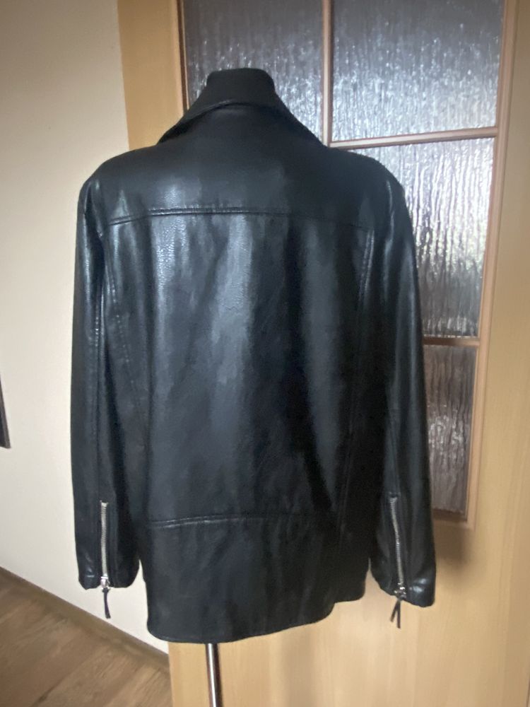 Ramoneska kurtka motocyklowka oversize Zara rozmiar M/L