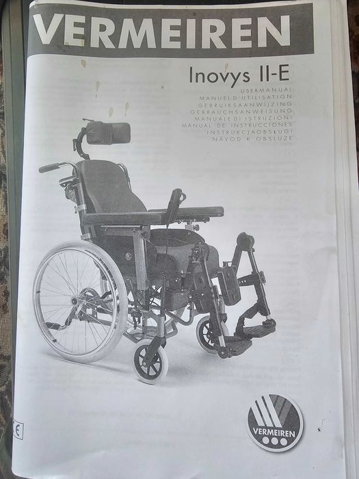 Sprzedam wózek inwalidzki elektryczny Vermeiren Invoys II E