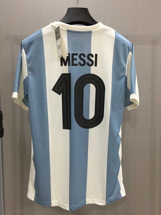 Adidas Argentina Home 50th Anniversary Edition No. 10 Messi r.S~XXXL