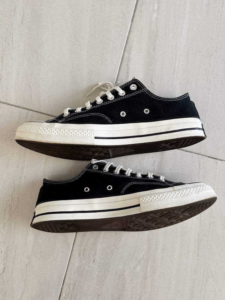 Converse Chuck 70 Low чорні 45