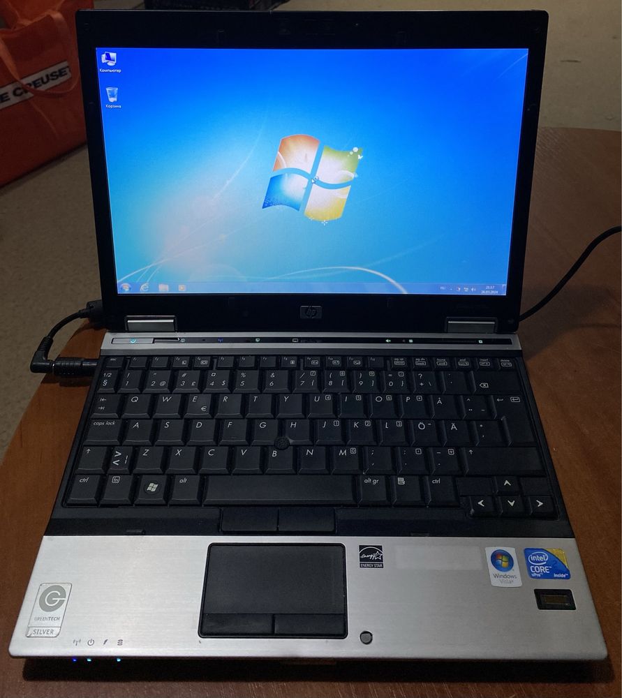 ноутбук HP EliteBook 2530P 12.1"/4GB RAM/120GB HDD! N1010
