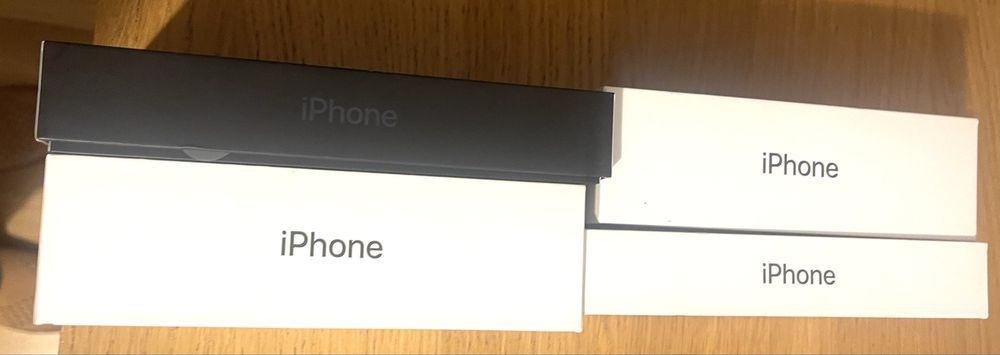 Pudełka po IPhonach   komplet 4 sztuk