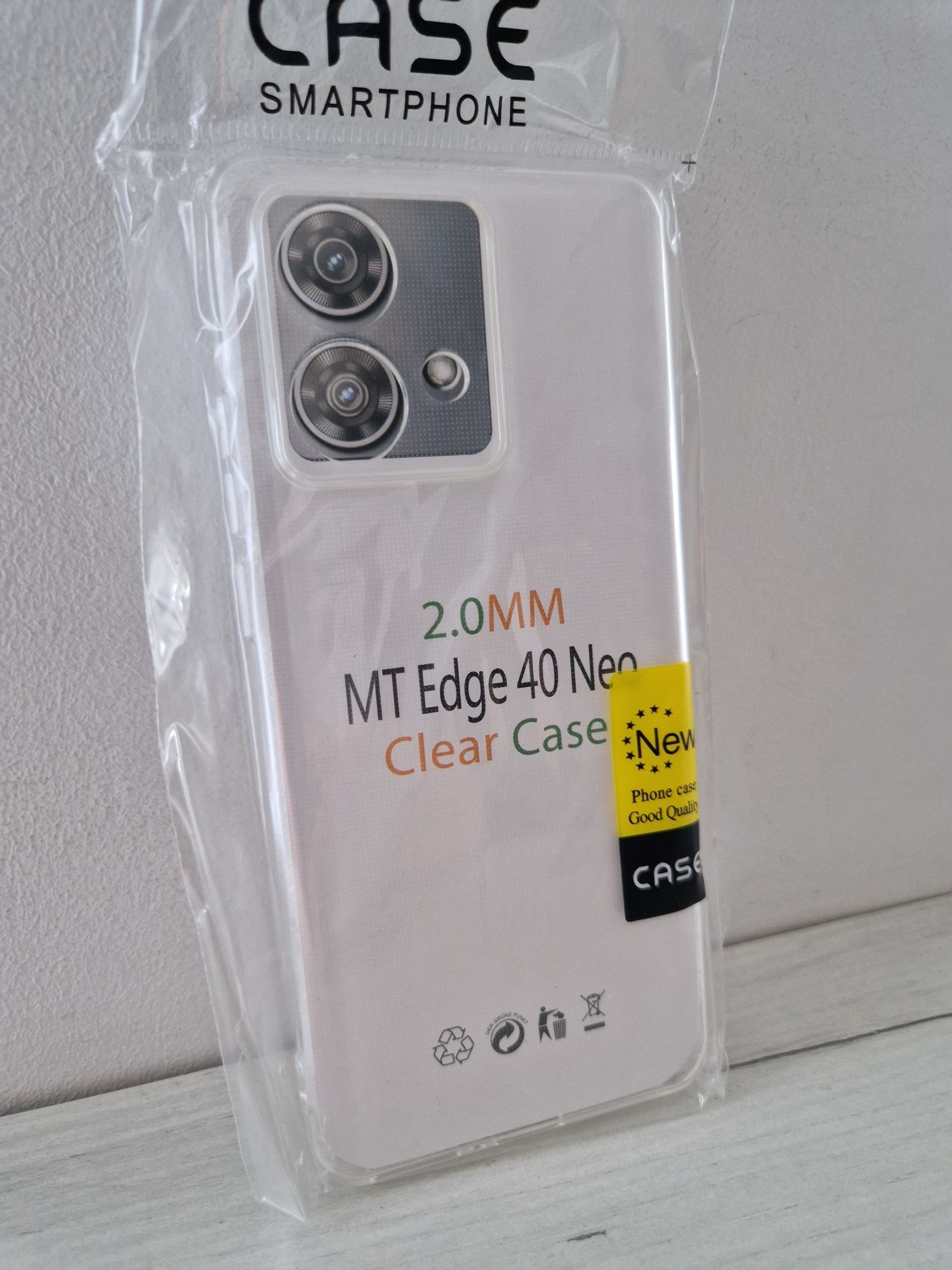 Back Case 2 mm Perfect do MOTOROLA EDGE 40 NEO Przezroczysty
