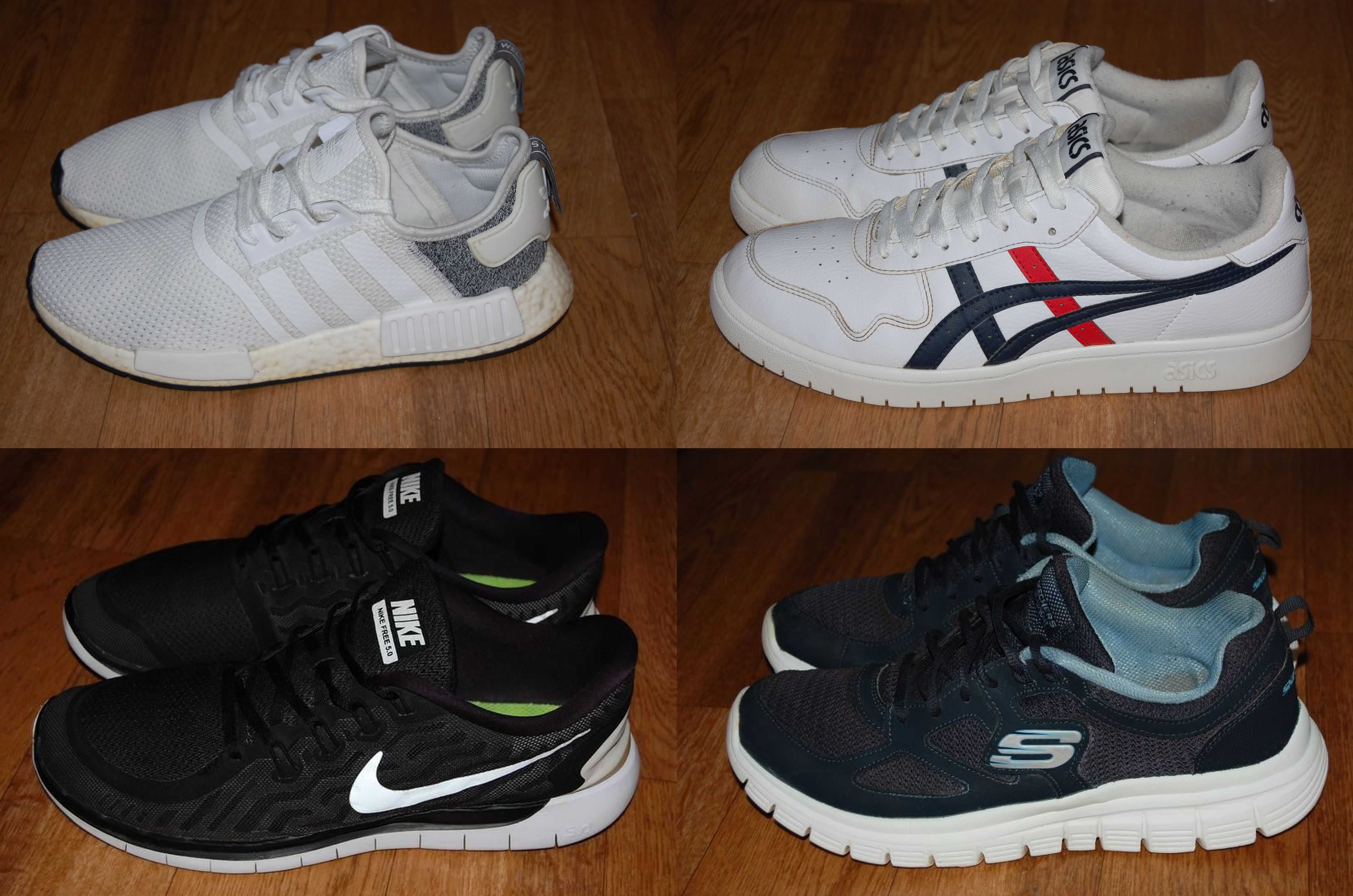 Кроссовки 43-44 р Adidas Boost Asics Nike Free Skechers