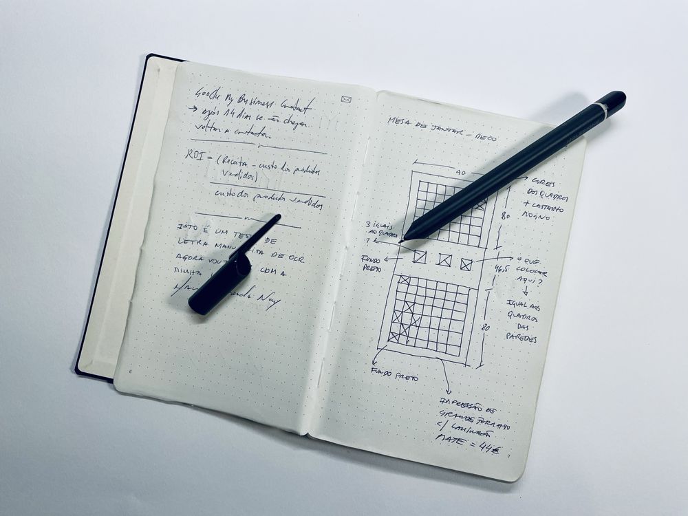 MOLESKINE - Smart writing set - Pouco uso - Analógico para digital