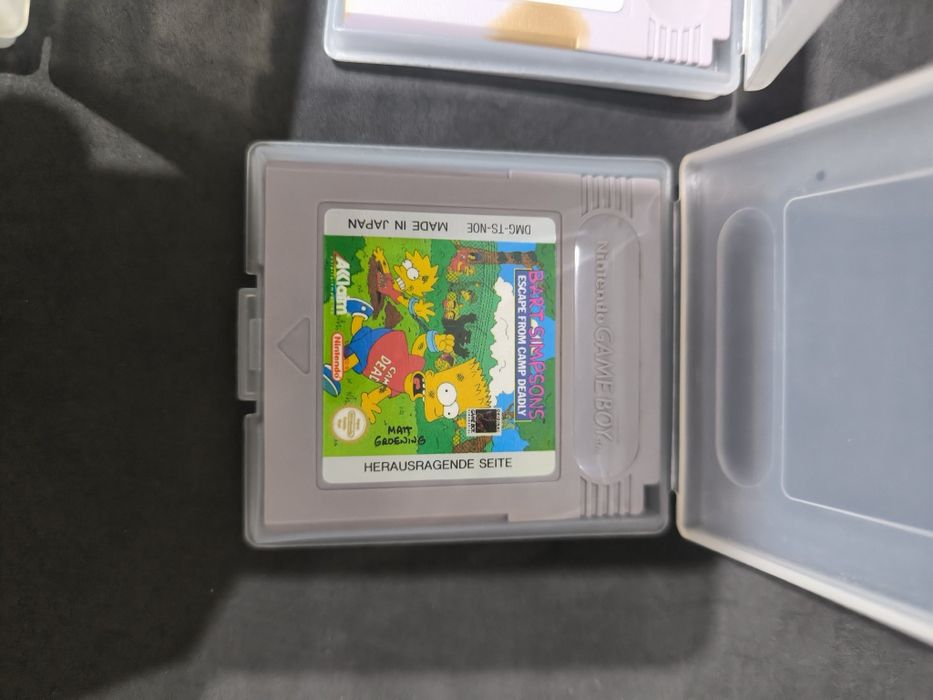 gameBoy mala e 4 jogos