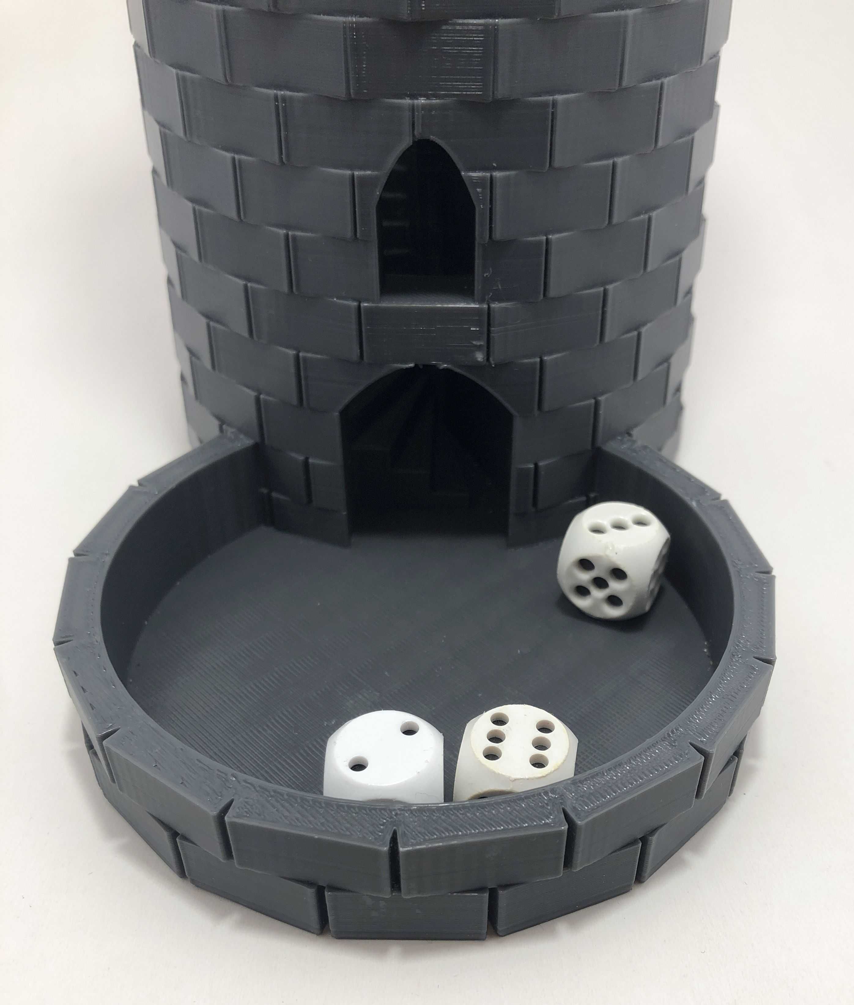 Wieża na Kości – Dice Tower do Gier Planszowych | Duża 22cm