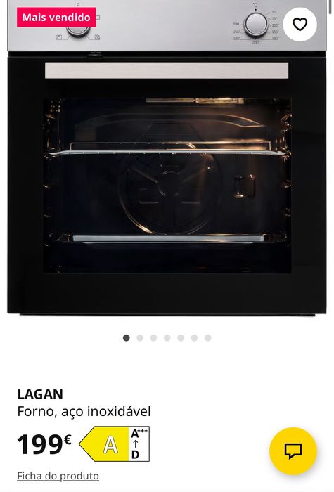 LAGAN Forno, aço inoxidável