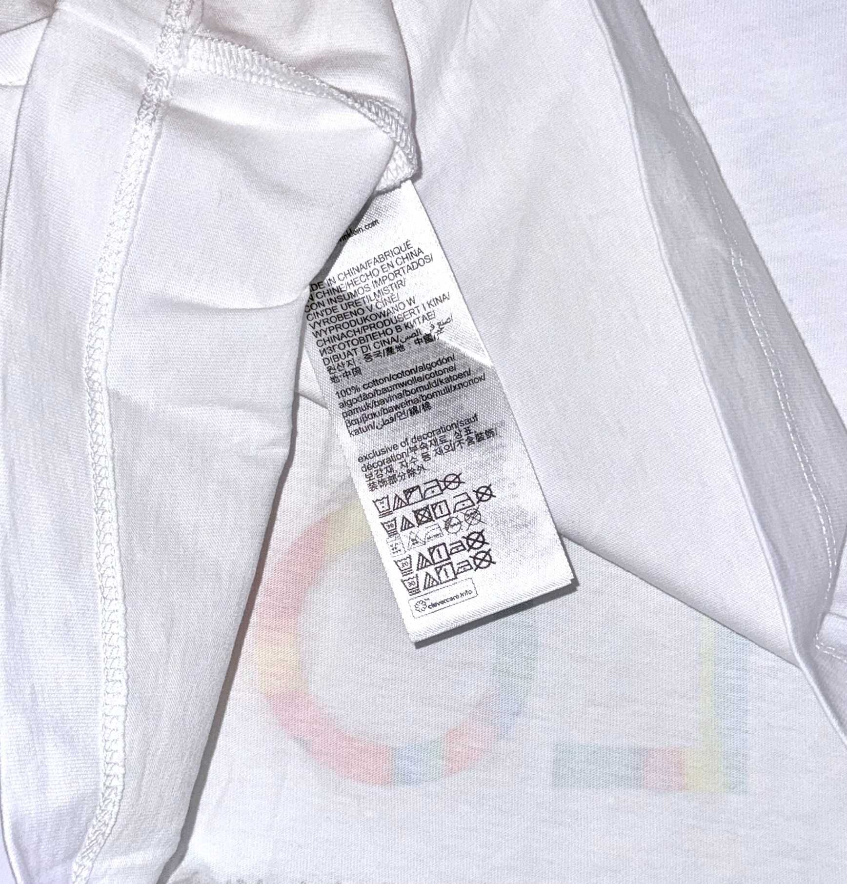 Calvin Klein koszulka damska biały M