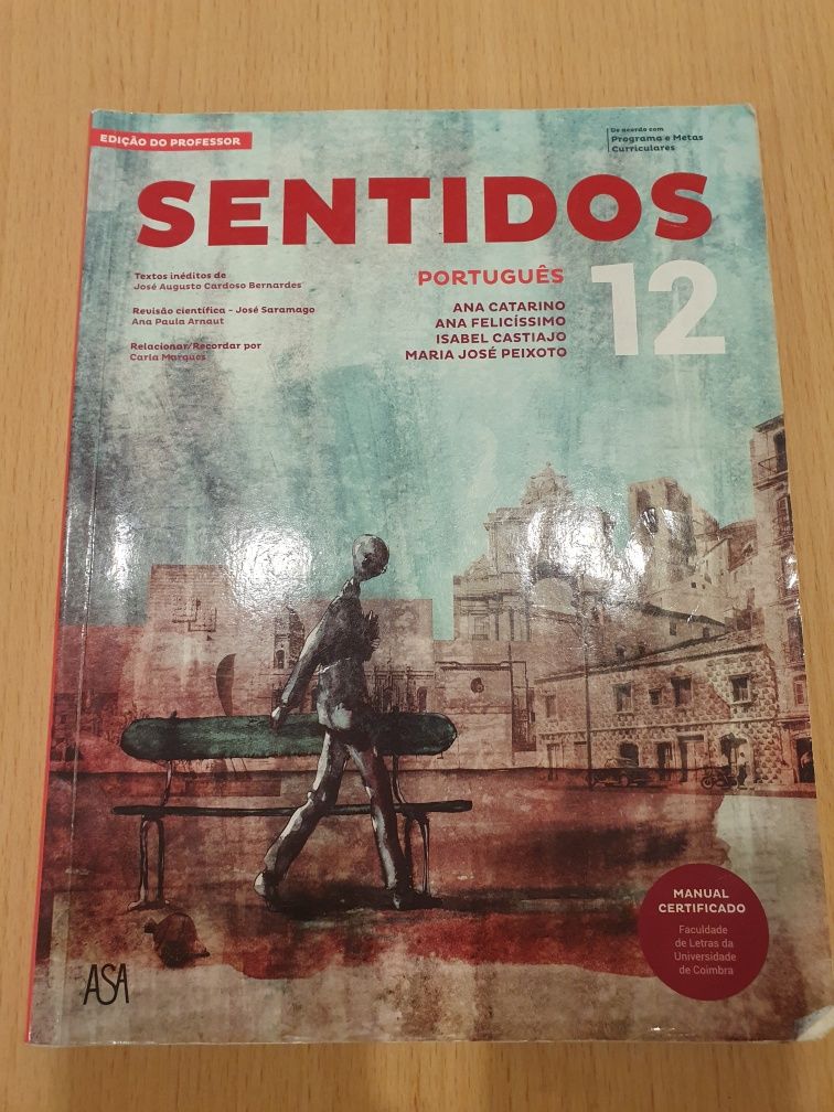 Livros português Sentidos 12 (pack 4)