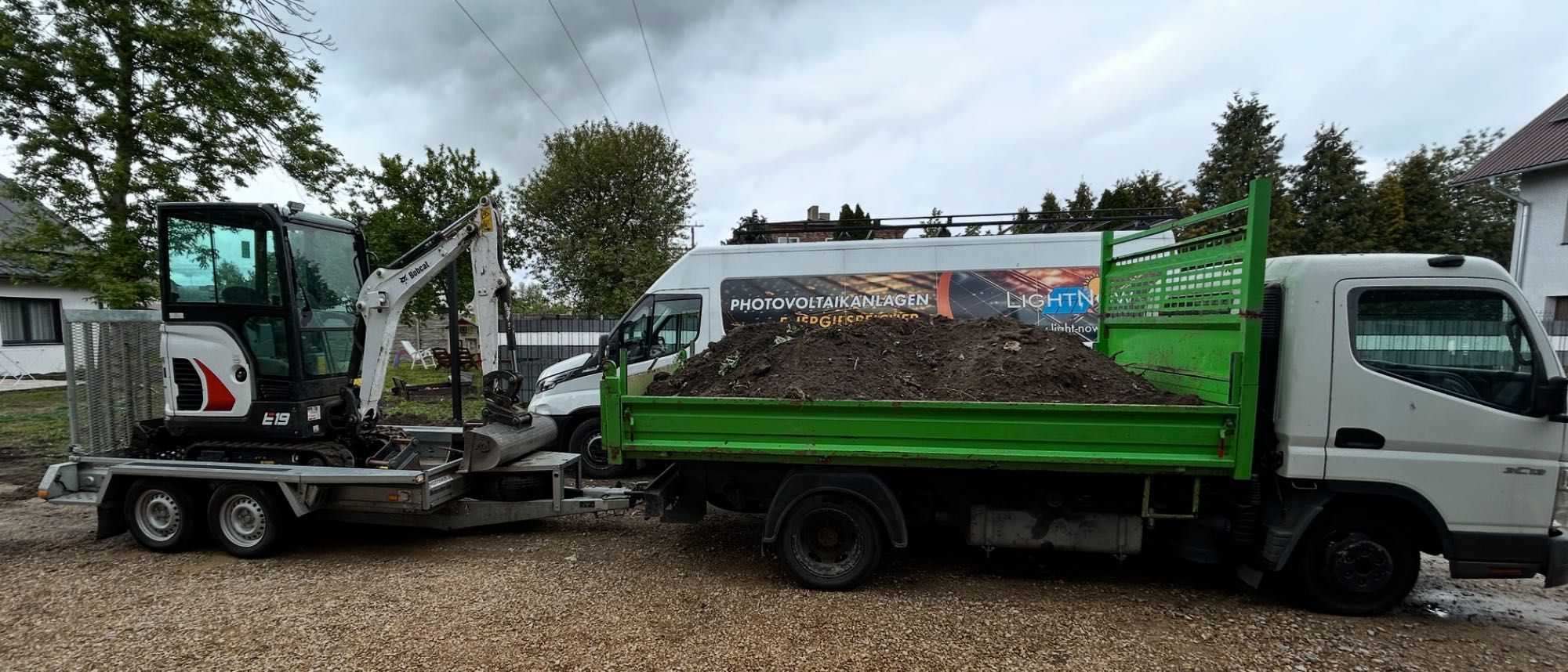 Wynajem Wywrotka Mitsubishi Canter Kiper kat.B do 3,5T Hak