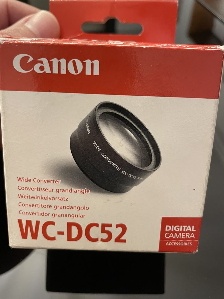 Lente Canon WC-DC52