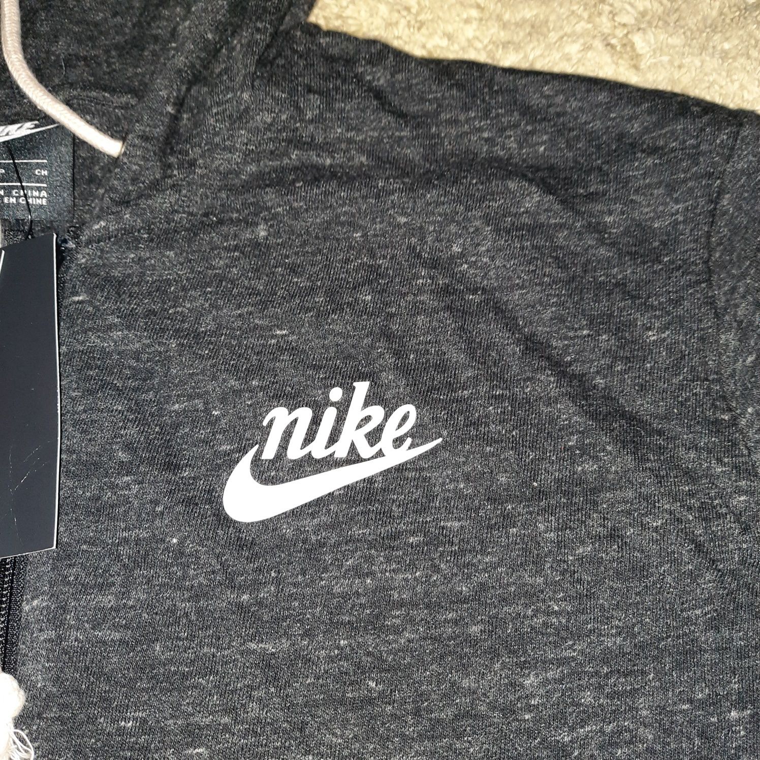 Фирменное укороченное худи Nike Оригинал Оверсайз
