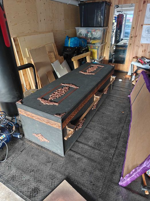 Caixão/Arca decorativa