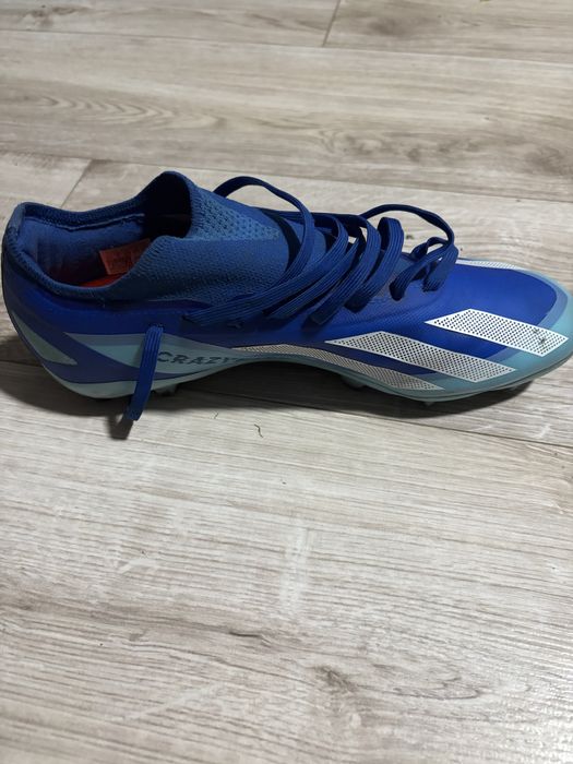 Сині Adidas X Crazyfast — Бутси для нестримної швидкості! (Розмір 42)