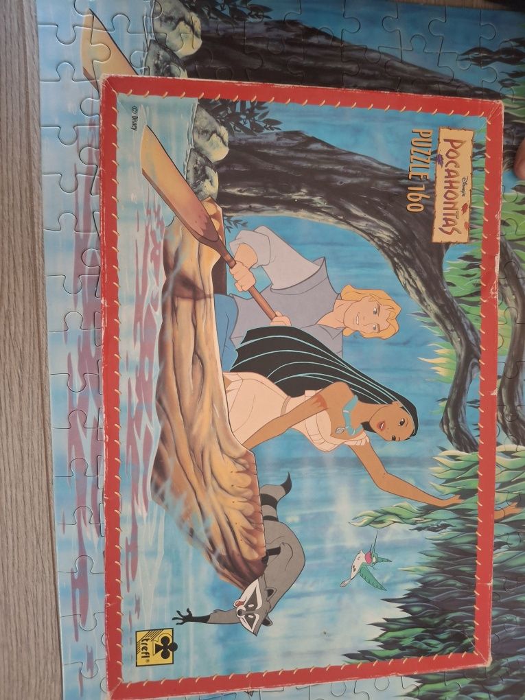 Puzzle pocahontas kompletne