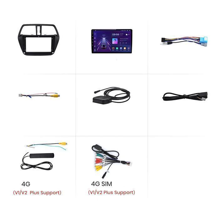 Radio Android do Suzuki SX4 S-Cross 2012 - 2016 CarPlay 6GB 128GB