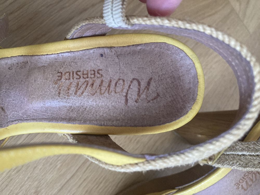 Sapatos abertos tacão Seaside