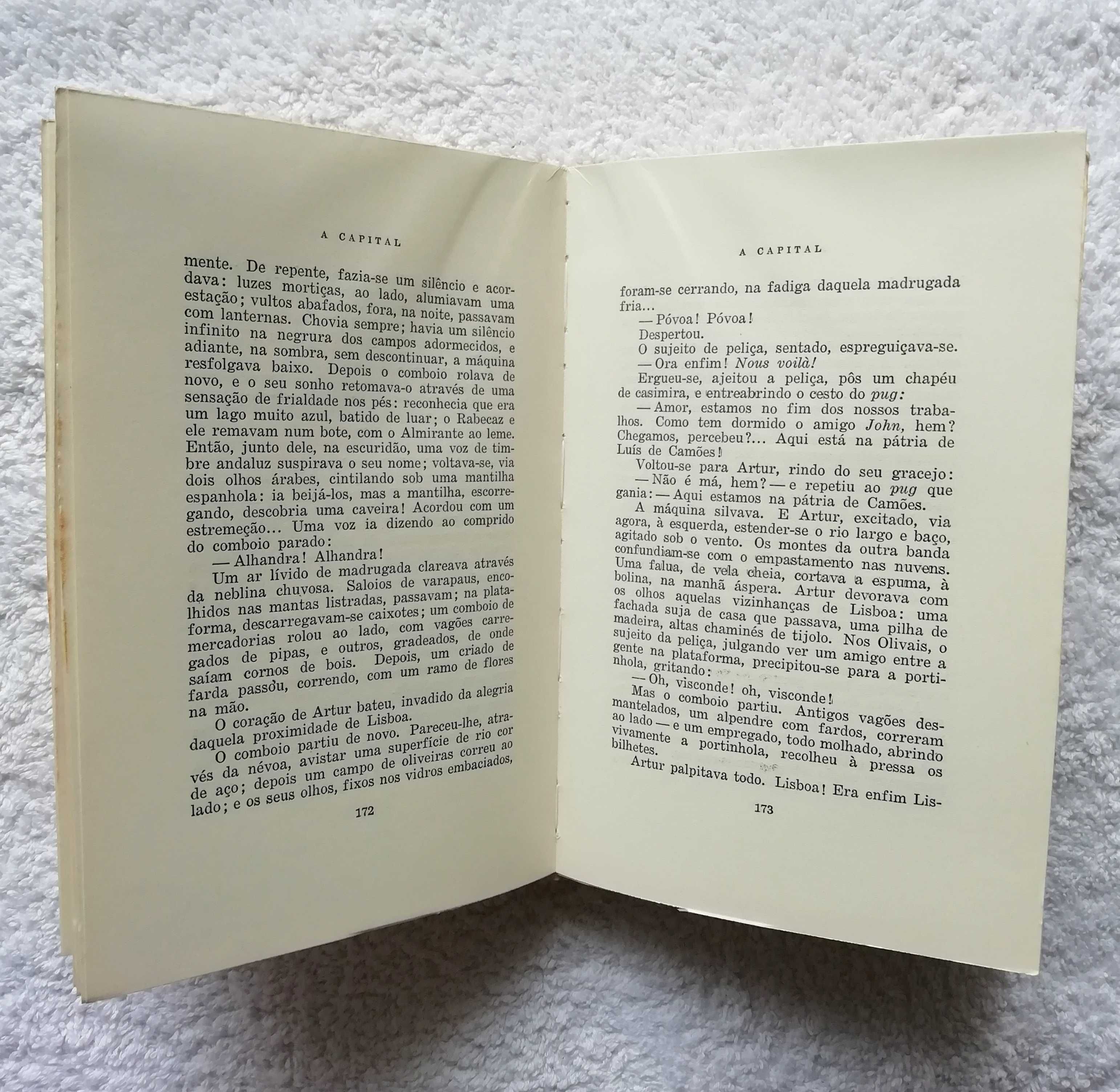 A capital – Livro antigo de Eça de Queiroz (1971 – 9ª Edição)