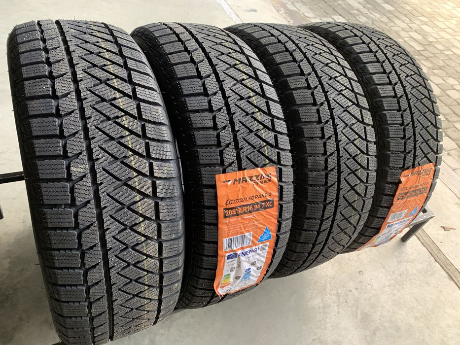 (4шт) нові 205/55R16 Mazzini Snow Leopard 2 (94T XL) зимові шини