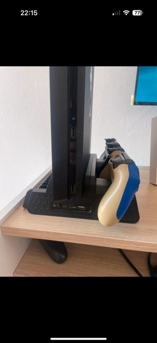 Ps4 slim 1T+ 3 comandos, suporte e bolsa de transporte!