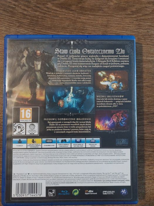 Diablo 3 reaper of souls ps4