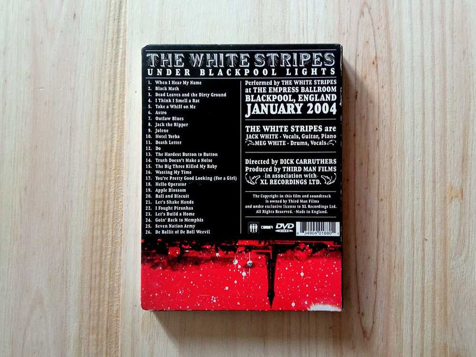 DVD The White Stripes - Under Blackpool Lights