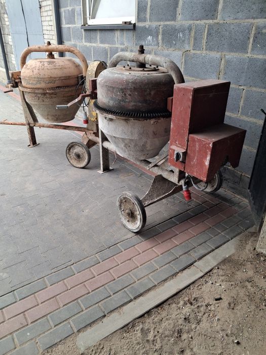 Betoniarka 200 l 3 fazy jak nowa