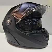 Мото шлем модуляр IBK Black