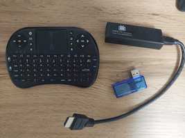 Бездротова клавіатура Bluetooth та датчик контроля зарядки гаджетів