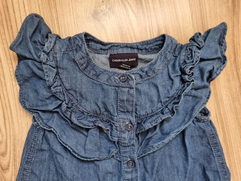 Sukienka tunika bluzeczka Calvin Klein jeans  18-24m